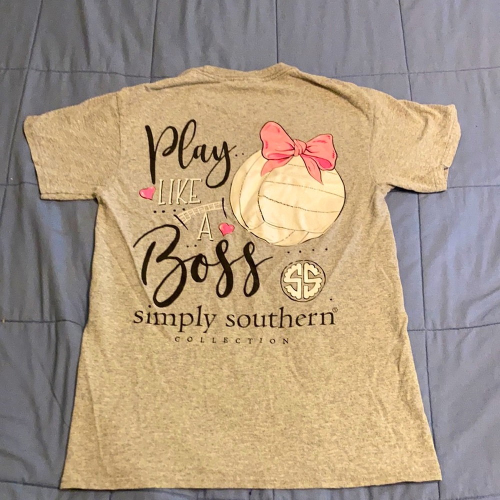 volleyball simply southern shirt
